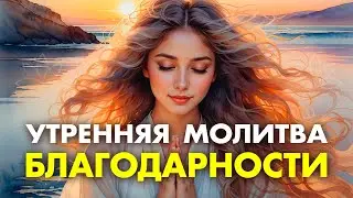 МОЛИТВА БЛАГОДАРНОСТИ БОГУ, она Творит ЧУДЕСА ✨ Благодарственная Молитва Богу!