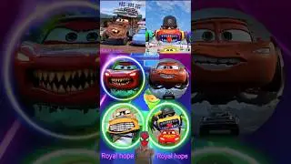 Mix - Mcqueen Easter 🆚 Mcqueen Car 🆚 Funny Mcqueen 🆚 Amazing Car - Tiles Hope gamplay #shorts