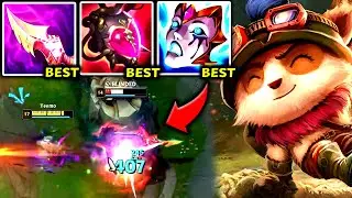 TEEMO TOP IS FRUSTRATING AND #1 MOST HATED (AND I LOVE IT👌) - S14 Teemo TOP Gameplay Guide