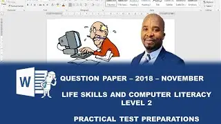 QUESTION PAPER - LIFE SKILLS AND COMPUTER LITERACY PRACTICAL - PART 1