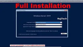 How to Install Windows Server 2019 on Virtualbox in Hindi | RajTech |