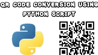 url to qr code converter using python script