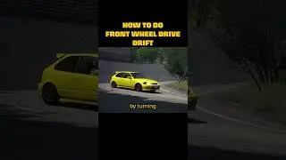 HOW TO FWD DRIFT #simracing #assettocorsa #shorts