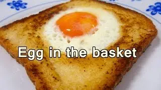 EGG IN THE BASKET - Tasty and easy food recipes for beginners to make at home - Cooking videos