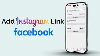 How To Add Instagram Link On Facebook?