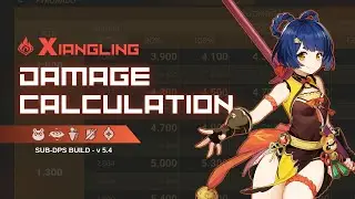 XIANGLING (Lvl. 90/C0) - Sub-DPS Build: Optimized Damage Calculations | Genshin Impact