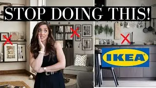 AVOID these IKEA DECOR MISTAKES! They are THE WORST! (+ EASY FIXES!)