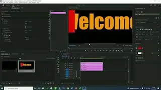 Adobe premiere pro YouTube text logo effects full video (PR7) by #vcevfx