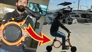 ÇANTAYA SIĞAN ELEKTRİKLİ MOTOSİKLET 🏍