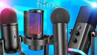 Fifine Microphones TESTED LIVE!