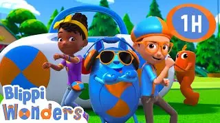 Blippi And Meekah Dance Challenge! 🎶 | Blippi Wonders | Kids Songs and Nursery Rhymes