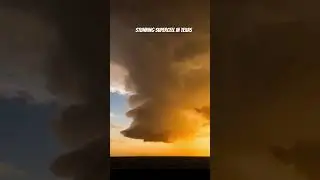 A beautiful LP supercell last spring in Texas.