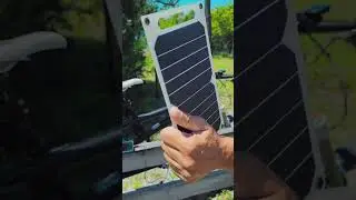 Always have power for your portable device ANYWHERE with this LIXADA 10W USB SOLAR PANEL Charger!