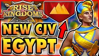 New EGYPT Civ COMING to Rise of Kingdoms (SAVE YOUR SCULPTS)