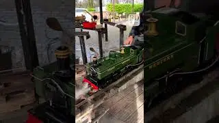 Miniature Steam Train You Can Actually Ride