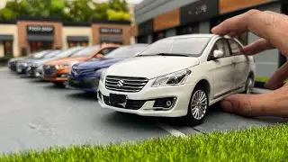 Most Realistic Regular Sedans Diecast Model Collection 1:18 Scale | Street Parking Cars