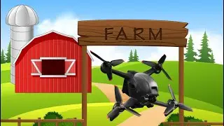 DJI FPV Flying On The Farm ( First Time Flight)