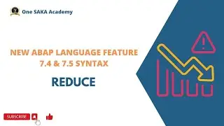 New ABAP Syntax - REDUCE