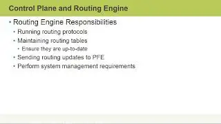 09 Control plane and routing engine