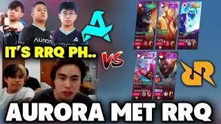 WOW😮 AURORA MET RRQ KAITO IN A RANK GAME...