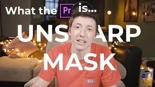 Sharpen blurry footage with UNSHARP MASK