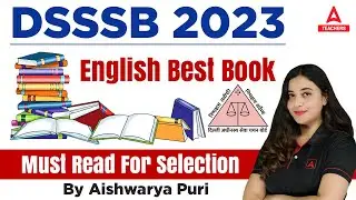 DSSSB 2023 | English Best Book Must Read For Selection By Aishwarya Puri