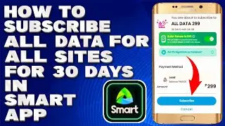 How To Subscribe All Data For All Sites For 30 Days in Smart App [Guide]