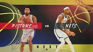 NBA BROOKLYN NETS  vs  DETROIT PISTONS NBA 2K25 GAMEPLAY PS5