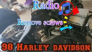 1998-2013 Harley davidson How to remove the radio