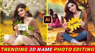 Viral Couple Name 3D🔥Name Video Editing 100% Viral😳🔥? Couple Name Photo Video Editing