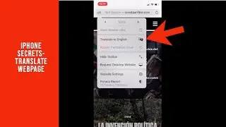 iPhone Secrets- How to Translate a Webpage