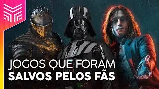 A REDENÇÃO! OS JOGOS QUE FORAM SALVOS PELOS FÃS | Rankeado #82