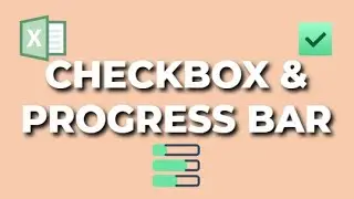 How to use Checkboxes & Progress Bars in Microsoft Excel | The Excel Lab