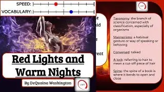 Learn English Through Story - Red Lights and Warm Nights, Audiobook w/ Subtitles