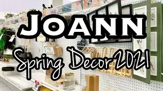 JOANN FABRICS SPRING DECOR 2021 SHOP WITH ME • VALENTINES DAY 2021