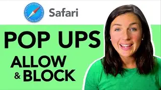 Safari: How to Allow or Block Pop-Ups in Safari Web Browser - How to Block Pop Up Ads