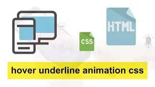 Hover underline text effect-CSS examples