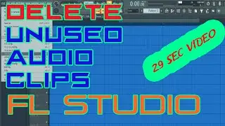 How to Delete All Unused Audio Clips in Fl Studio