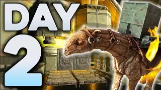 Online Raiding Salt Cave 4 Hours into Wipe! - ARK PvP