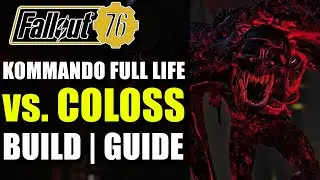 Kommando Full Life Build vs. Coloss | Anti-Rüstung & VATS Krit | Fallout 76