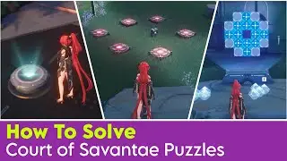 How to solve Court of Savantae Ruins Puzzles - Energy Matrix & Pressure Platform - Wuthering Wave