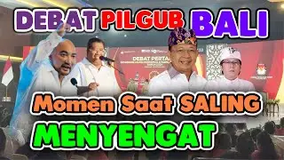 Saat Saling Menyengat di Debat Perdana Pilgub BALI