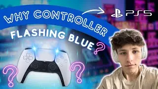 Why Your PS5 Controller is Flashing Blue & How to Fix It!