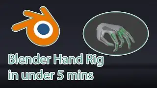 Blender Quick Hand Rigging