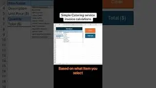Invoice for Catering Services Businesses 