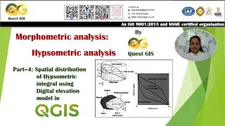 Part 4. Spatial distribution of Hypsometric integral using Digital elevation model in QGIS!