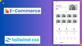 🇮🇳E-COMMERCE WEBSITE USING TAILWIND CSS | TAILWIND WEBSITE | @becodewala