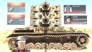 [STOCK] Panzer Grind Experience! 💀💀💀 CAPTURED Panzer IV...