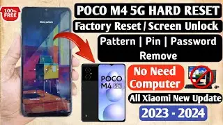 POCO M4 5G:- Hard Reset | Forgot Password | Screen Unlock