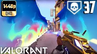 Valorant- 37 Kills As Phoenix On Sunset Overtime Unrated Full Gameplay #93! (No Commentary)